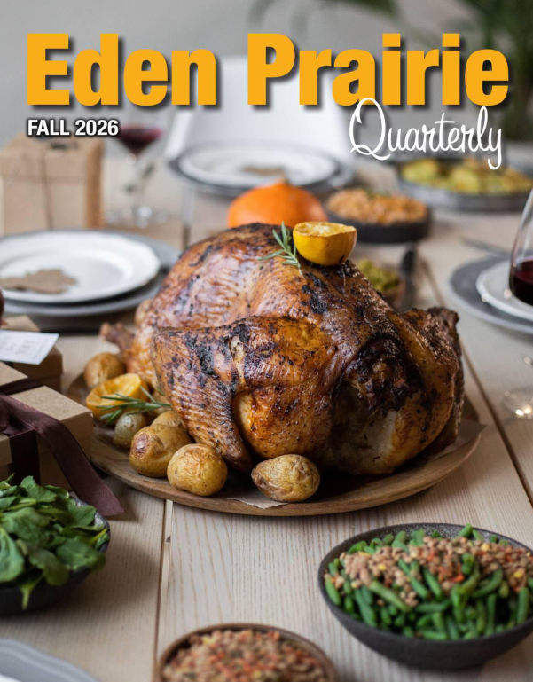 Cover of the Eden Prairie Quarterly sample issue