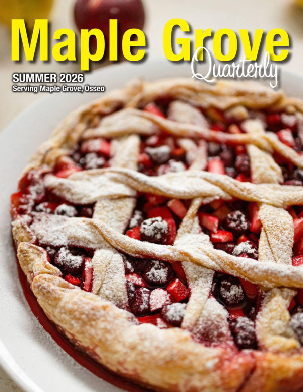Cover of the Maple Grove Quarterly sample issue